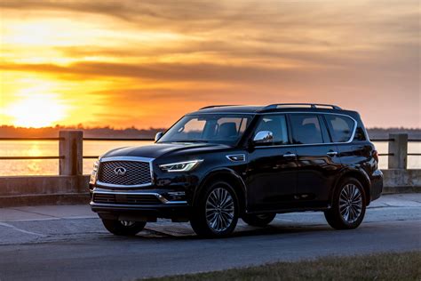 Download SUV Black Car Car Infiniti Vehicle Infiniti QX80 HD Wallpaper