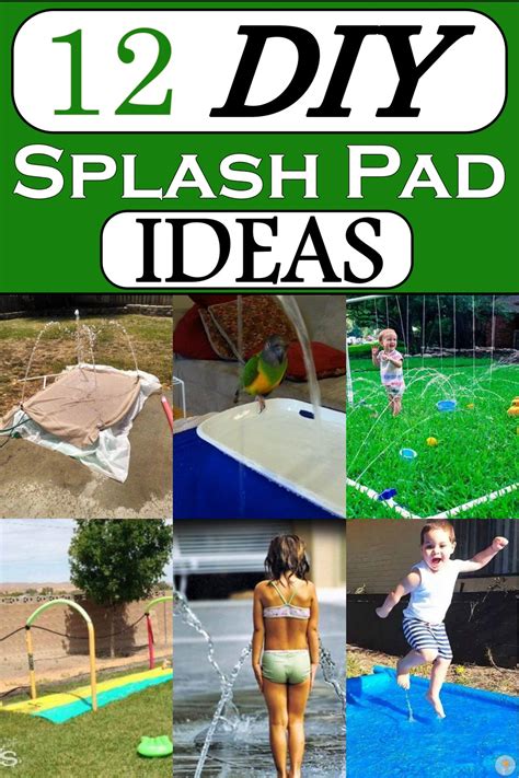 12 DIY Splash Pad Ideas For The Kids - Craftsy