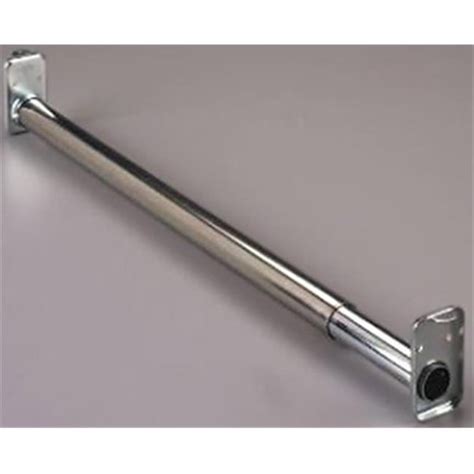 18-30 in. Adjustable Extension Closet Rod, Zinc-Plated - Walmart.com