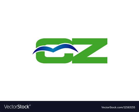 Cz logo Royalty Free Vector Image - VectorStock