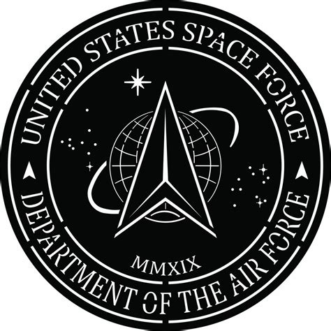 Space Force Logo United States DXF Sign Home Sign Laser Cut Design Vector Laser Design Dxf Files ...
