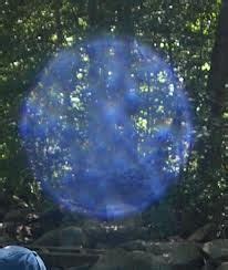 blue angel orb | Orbs in photos, Ghost pictures, Magical forest