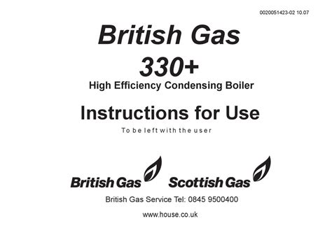 British Gas 330 Boiler Wiring Diagram - Circuit Diagram