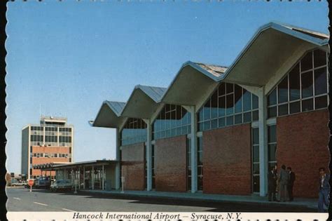 Hancock International Airport Syracuse, NY Postcard