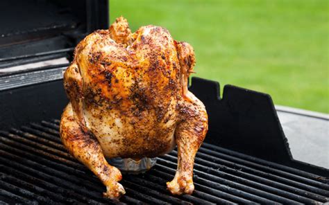 Steven Raichlen's Beer Can Chicken Recipe - Barbecuebible.com