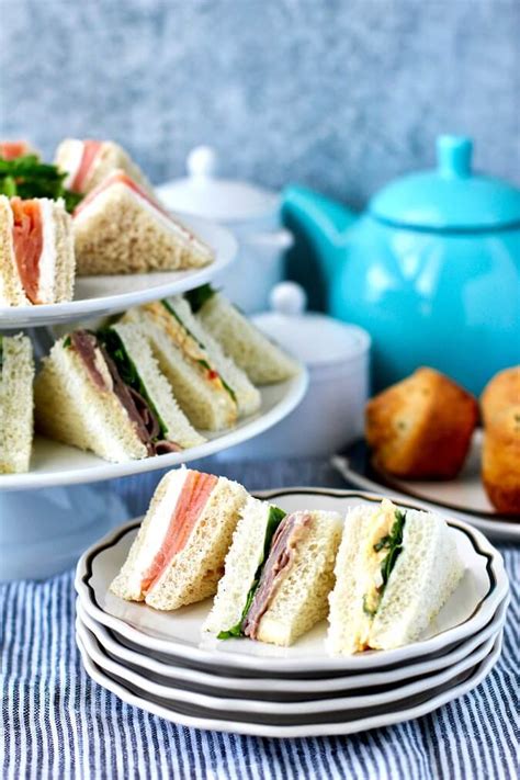 Assorted Tea Sandwiches for Afternoon Tea | Karen's Kitchen Stories