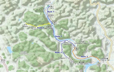 Hiking Li River, Guilin Li River Walking Map & Tips - Easy Tour China