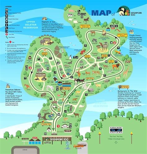 Jurong Bird Park Map - Share Map