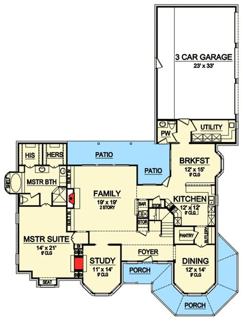 Gingerbread Victorian House Plan - 36430TX | Architectural Designs - House Plans