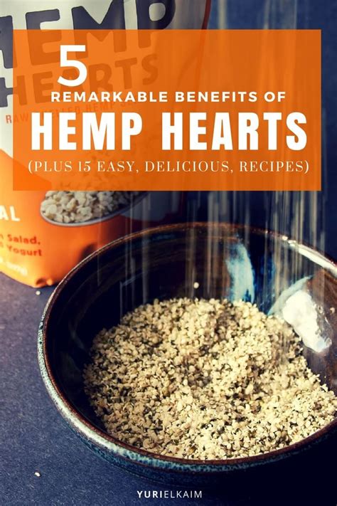 5 Remarkable Benefits of Hemp Hearts (Plus 15 Easy Recipes) | Yuri Elkaim