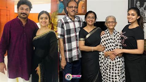 Actress Keerthy Suresh Family Photos with Mother, Father, Sister & Biography 2020 - YouTube