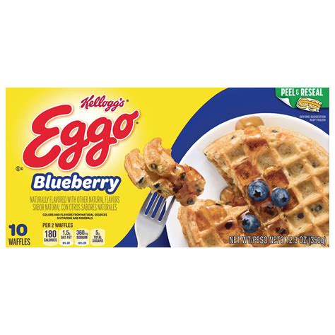 Eggo Waffles, Blueberry-Main