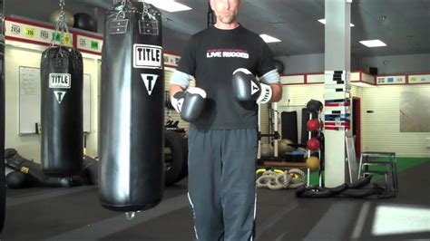 Basic Boxing Combination Drills - YouTube