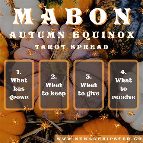 Mabon Tarot Spread and Ritual Ideas — New Age Hipster