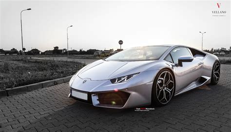 Sleek Silver Lamborghini Huracan Gets Stylish Exterior Add-Ons — CARiD.com Gallery