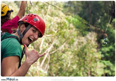 Ziplining in Upcountry Maui - Maui Information Guide