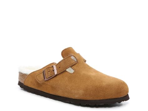 Birkenstock Boston Shearling Clog - Women's - Free Shipping | DSW