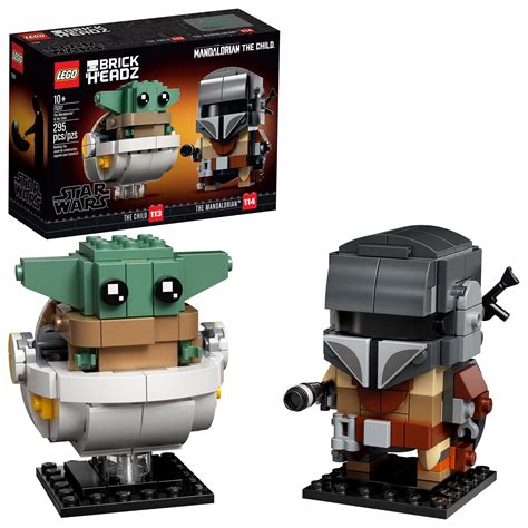 LEGO BrickHeadz Star Wars The Mandalorian & The Child 75317 Cool ...