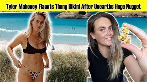 GOLD RUSH - Tyler Mahoney Flaunts Thong Bikini After Unearths Huge ...