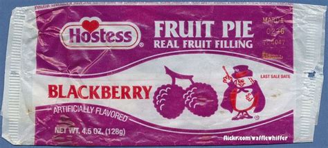 Hostess Fruit Pie - Blackberry - 1997 | Hostess fruit pies, Fruit pie ...