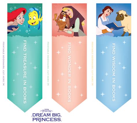 http://skgaleana.com/printable-disney-princess-bookmarks/ | Disney ...