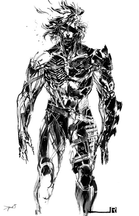 Metal Gear Rising: Revengeance Raiden Concept Art | Metal gear rising, Metal gear, Metal gear solid