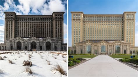 Once a symbol of Detroit's downturn, the iconic Michigan Central ...