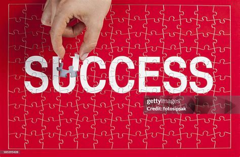 Success Puzzle High-Res Stock Photo - Getty Images