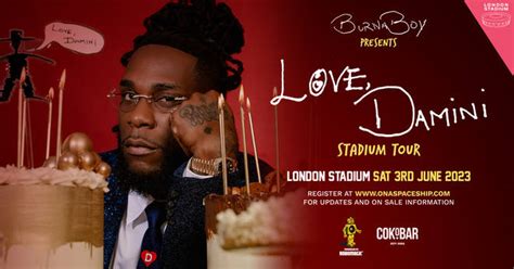 Burna Boy at London Stadium 2023: tickets, dates, and more - Capital XTRA