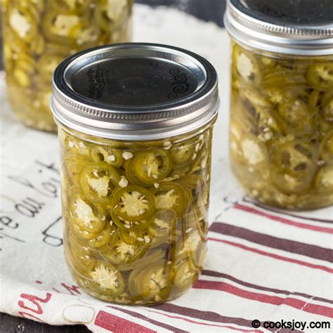 Cooks Joy - Pickled Jalapenos (Canning Recipe)