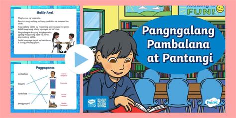 Pangngalang Pantangi at Pambalana | Grade 1 | Twinkl