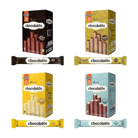 Chocolatos Wafer Stick Isi 24pcs - Ukhti Osaka