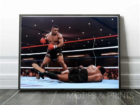 Mike Tyson vs Trevor Berbick – Motifs and Prints