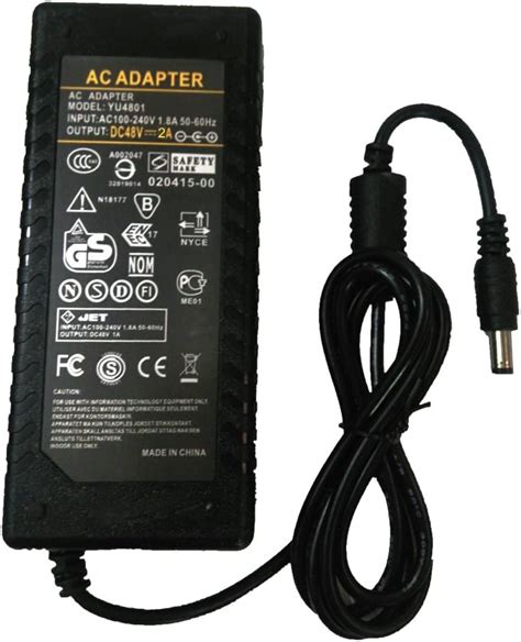 Amazon.com: 48V 1A 2V 3A AC DC Adapter 48W 96W 144W Switching Power ...