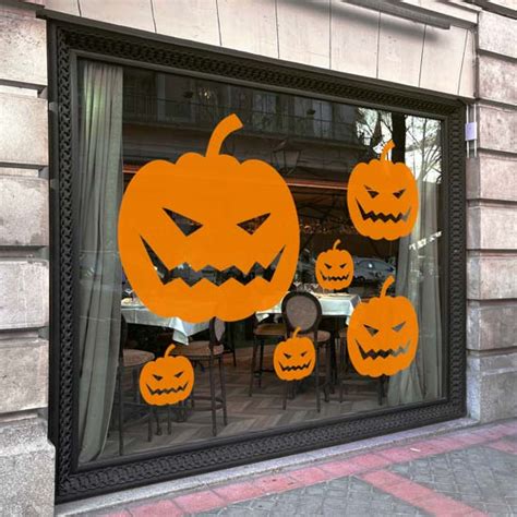 Seasonal window decoration for retail shops