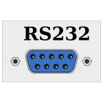 Vector image of RJ45 pin connectorRJ45 with pin numbers | Free SVG