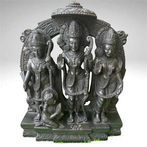 Ram Darbar Statue For Home 18": Buy Best Idol - The Stone Studio