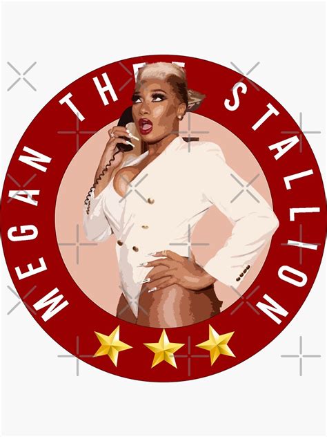 "Thot Shit Megan Thee Stallion" Sticker for Sale by quaterhalf-note ...