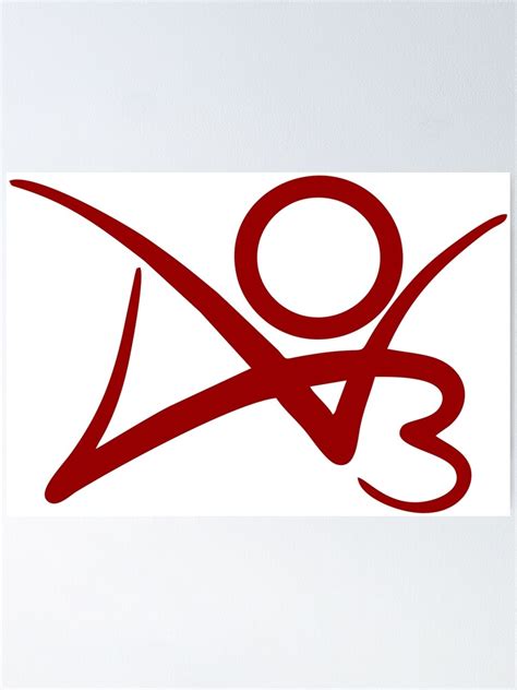 "AO3-logo" Poster for Sale by menunggumua | Redbubble