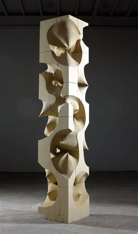 Korean sculptor Cha Jong-Rye works with wood as if it were clay or ...