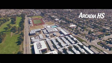 Arcadia High School [California] Aerial Tour - YouTube