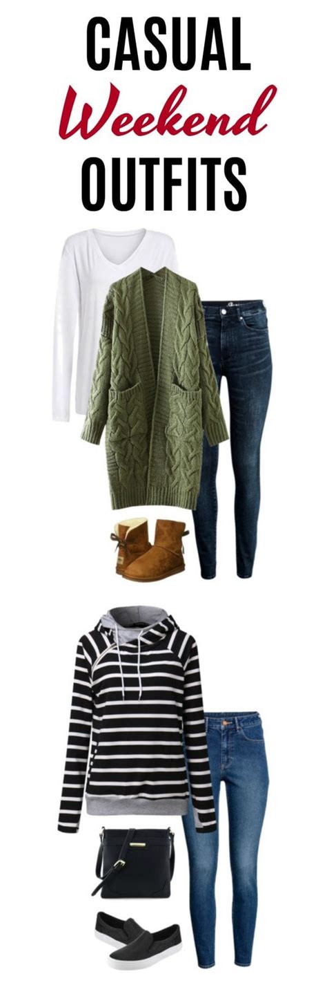 4 Casual Weekend Outfits That are Still Stylish | Mom Fabulous