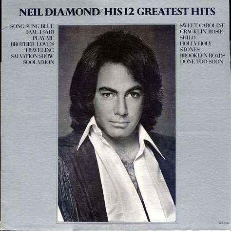 Neil Diamond - His 12 Greatest Hits | Releases | Discogs