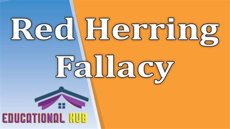 Red Herring Fallacy | Examples | Lecture 10 - YouTube