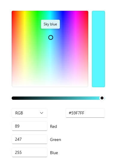 Color Picker - Windows apps | Microsoft Learn