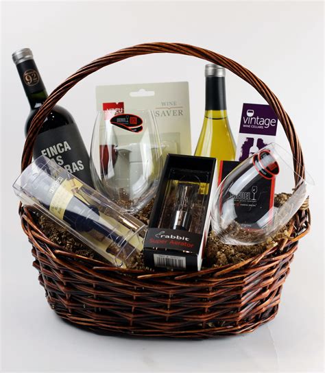 Wine Essentials Gift Basket - Vintage Wine Cellars