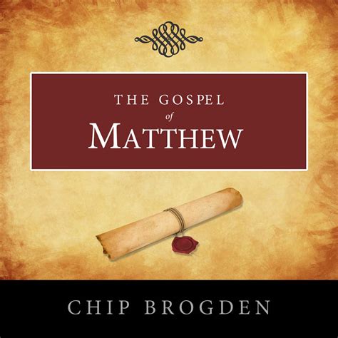 The Gospel of Matthew | The School of Christ