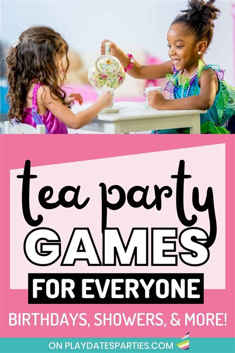 15 Entertaining Tea Party Games for Everyone