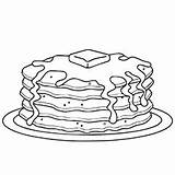 10 Wonderful Pancake Coloring Pages For Your Little Ones sketch template