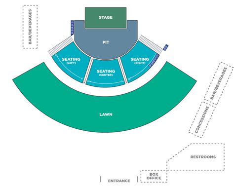 Seating Chart | KettleHouse Amphitheater | Bonner, Montana